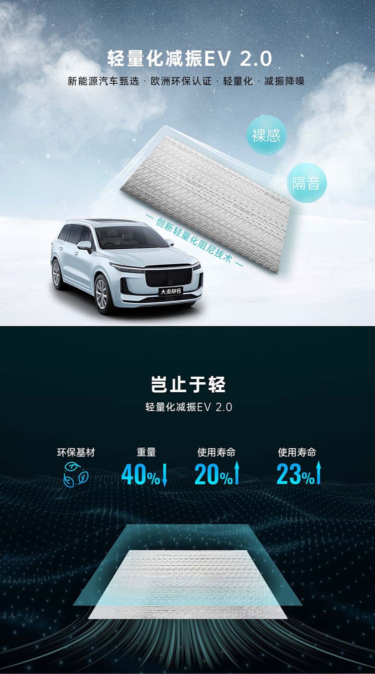 GRAN TURISMO旅行者
轻量化减振垫EV2.0 详情图