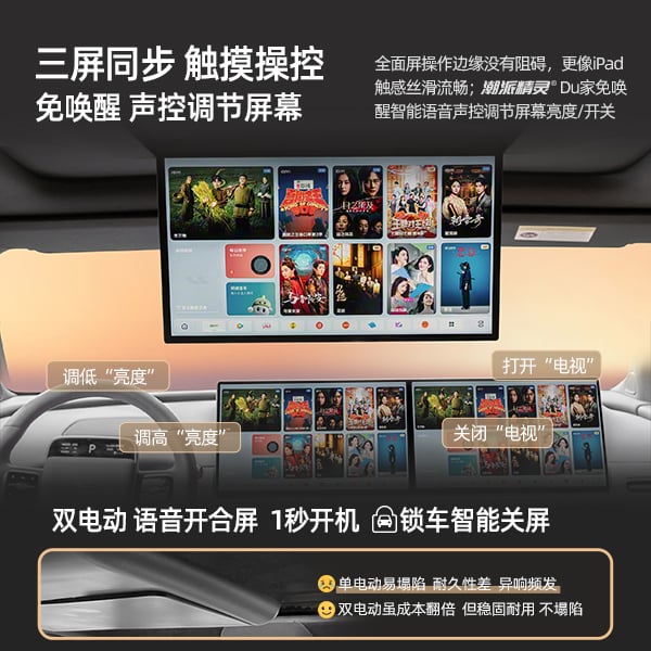 理想i6专用后排娱乐屏