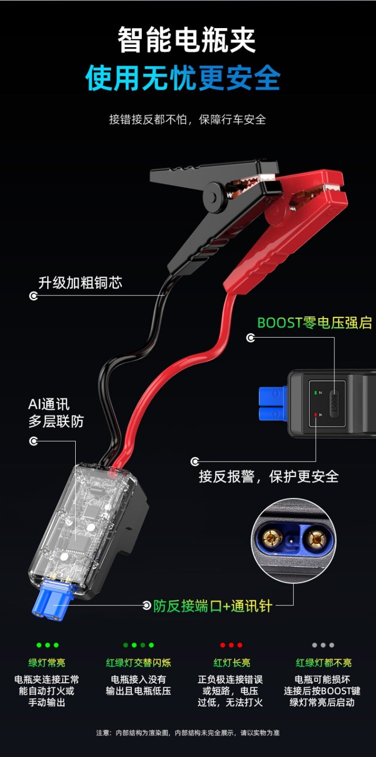 汽车应急启动电源K12 详情图