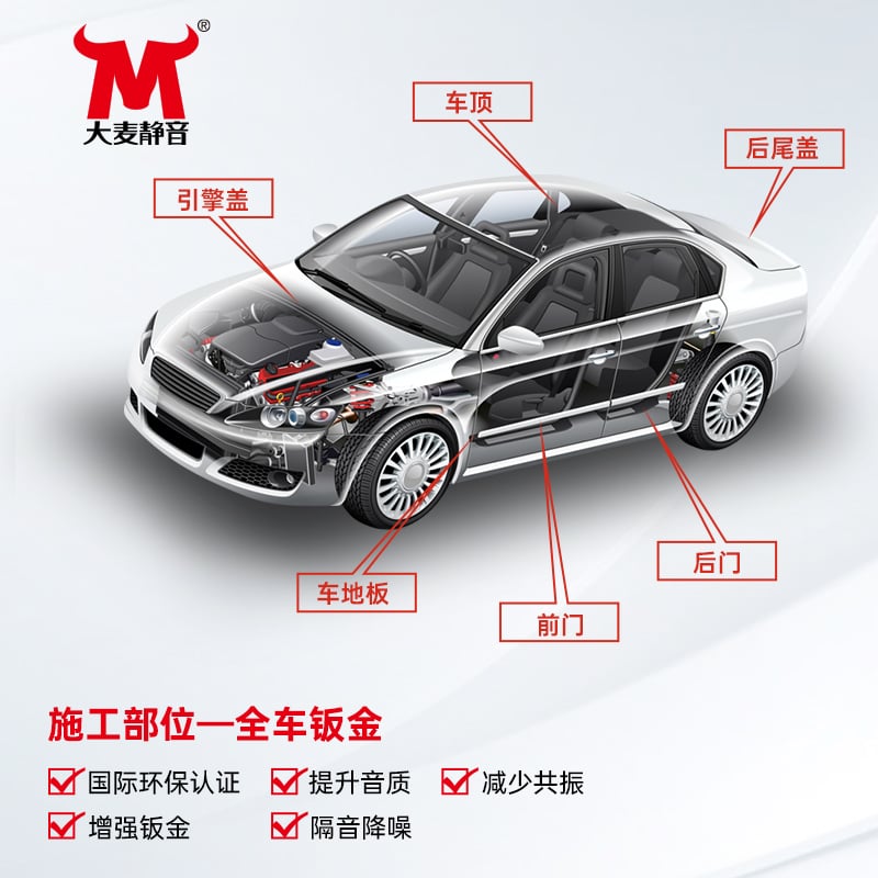 M-MAX
大麦静音高比重减振垫