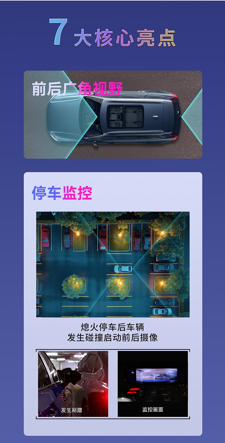 H6 Pro 柔光电子后视镜(9.35英寸 2K数字流媒体后视镜) 详情图