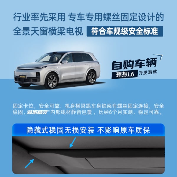 理想L6专用后排娱乐屏