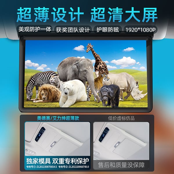 奥德赛/艾力绅专用吸顶电视
