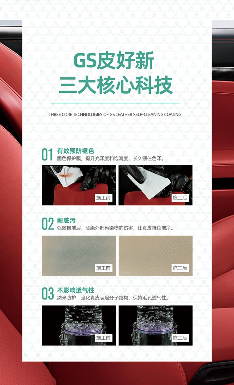 GS真皮自洁涂层 详情图